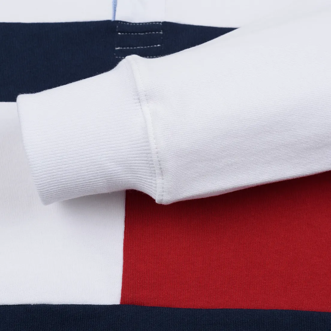 Tommy Jeans Мужской лонгслив Flag Rugby Polo