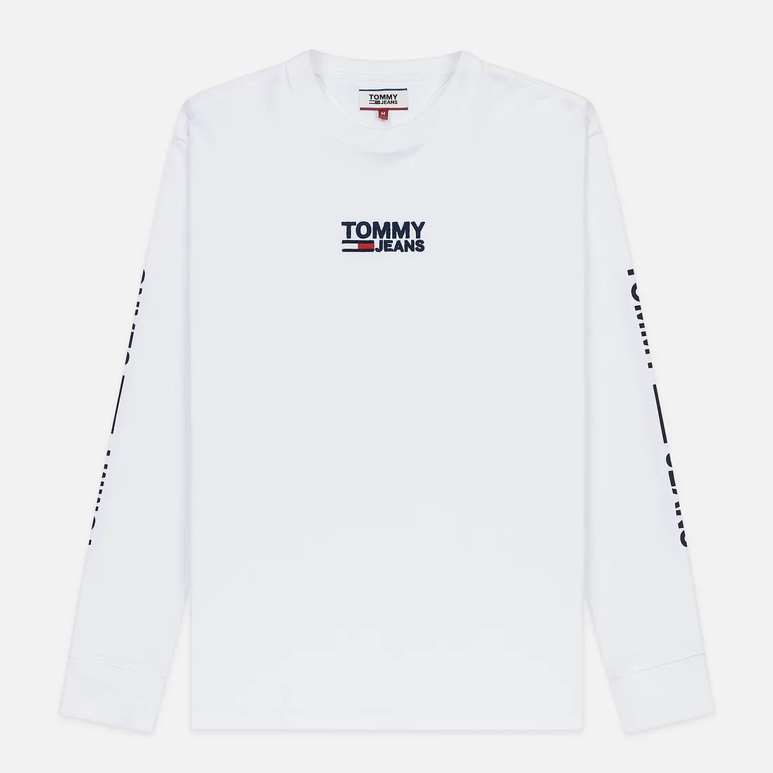 Tommy Jeans Мужской лонгслив Logo Corp Regular Fit