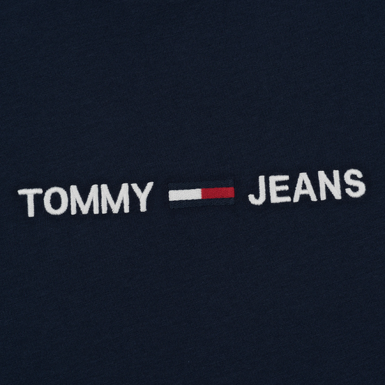 Мужской лонгслив Tommy Jeans Small Logo Black Iris
