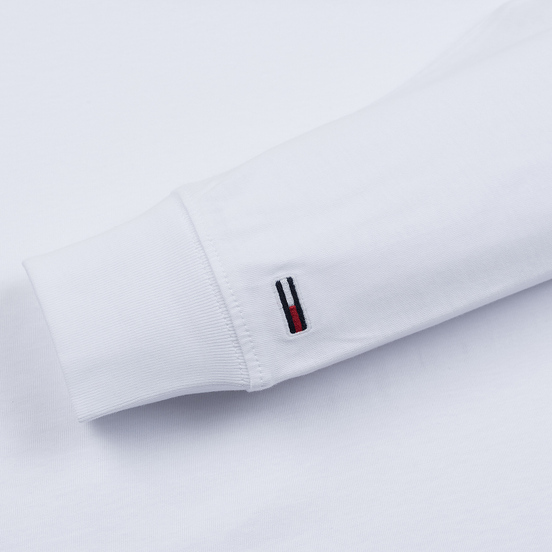 Мужской лонгслив Tommy Jeans Small Logo Classic White