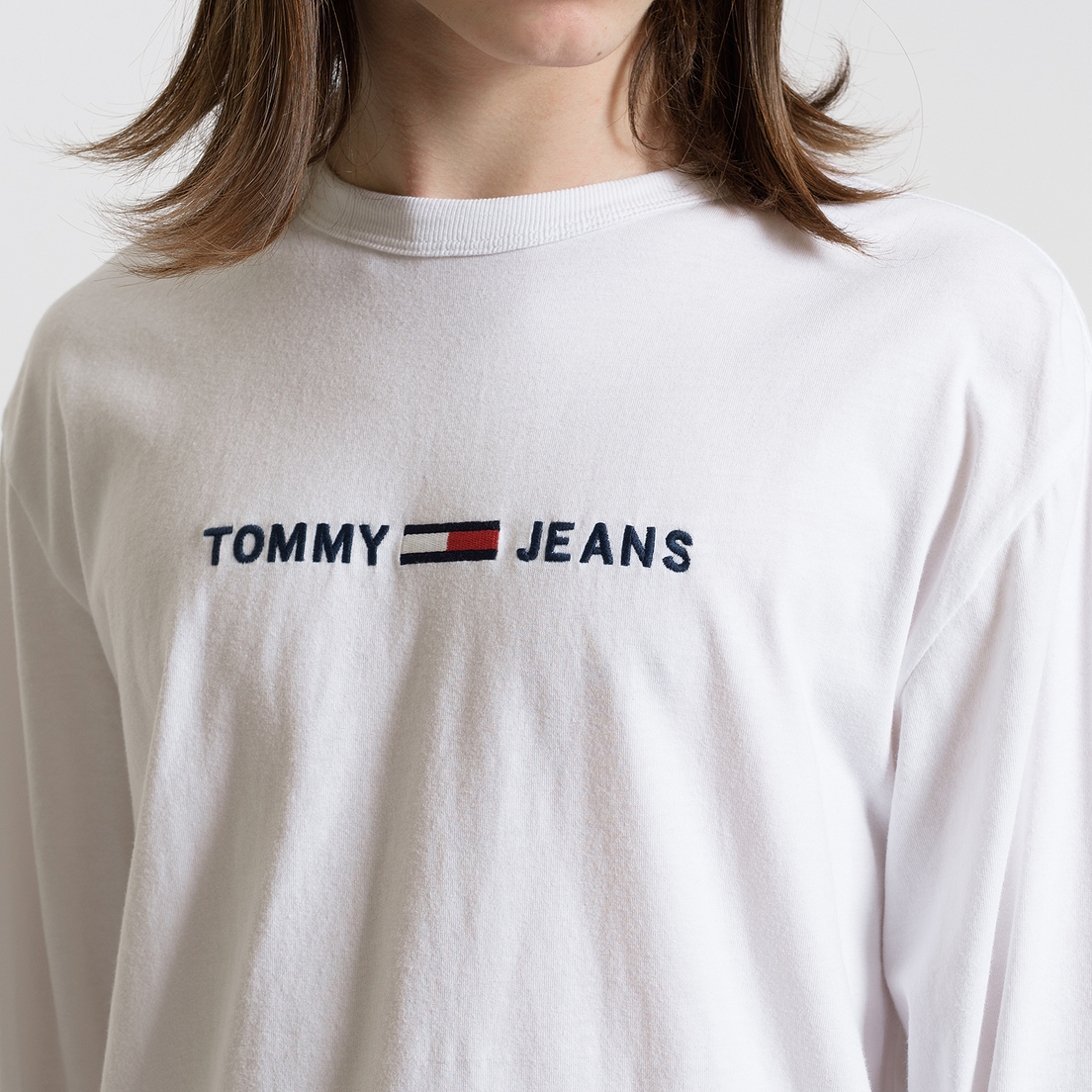 Tommy Jeans Мужской лонгслив Small Text