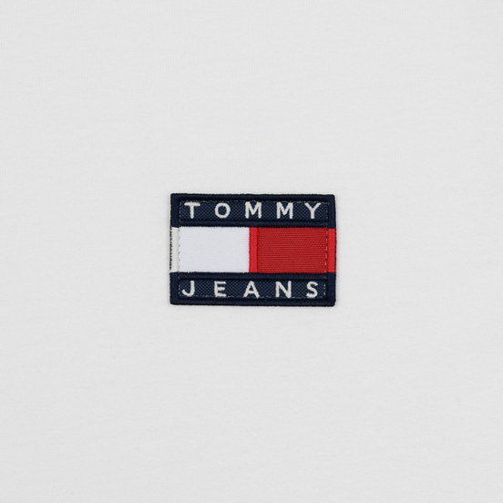 Мужской лонгслив Tommy Jeans Tommy Badge Classic White