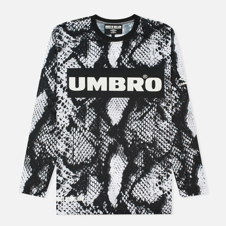 Мужской лонгслив Umbro x House Of Holland Snake LS Football Top Black/White