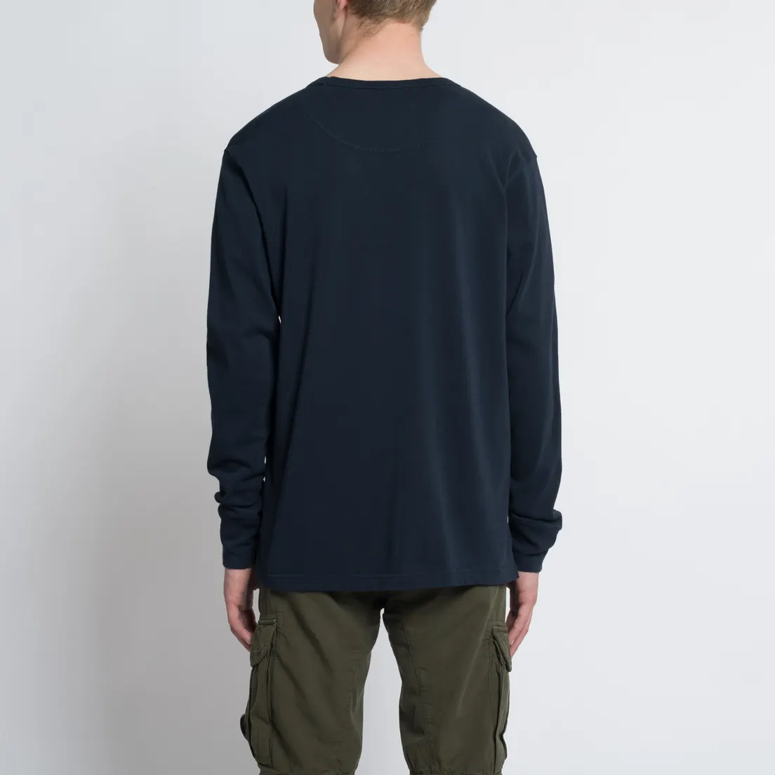 Universal Works Мужской лонгслив Home Crew Lux Jersey
