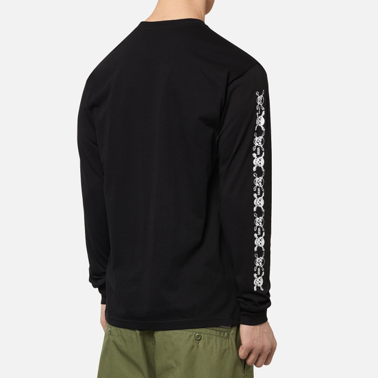 Мужской лонгслив Vans Anaheim Factory OG Skull Black