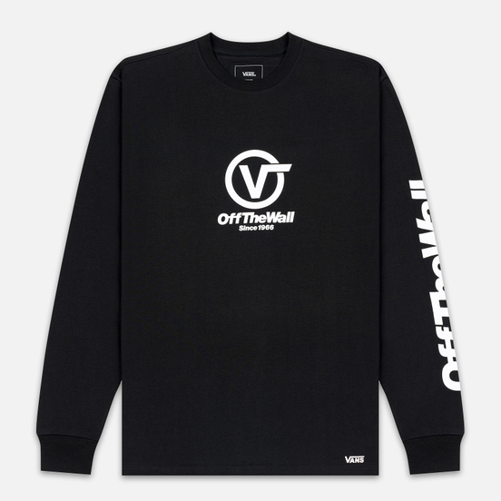 Мужской лонгслив Vans Distorted Perform Black
