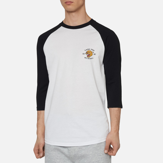 Мужской лонгслив Vans Growler Raglan White/Black