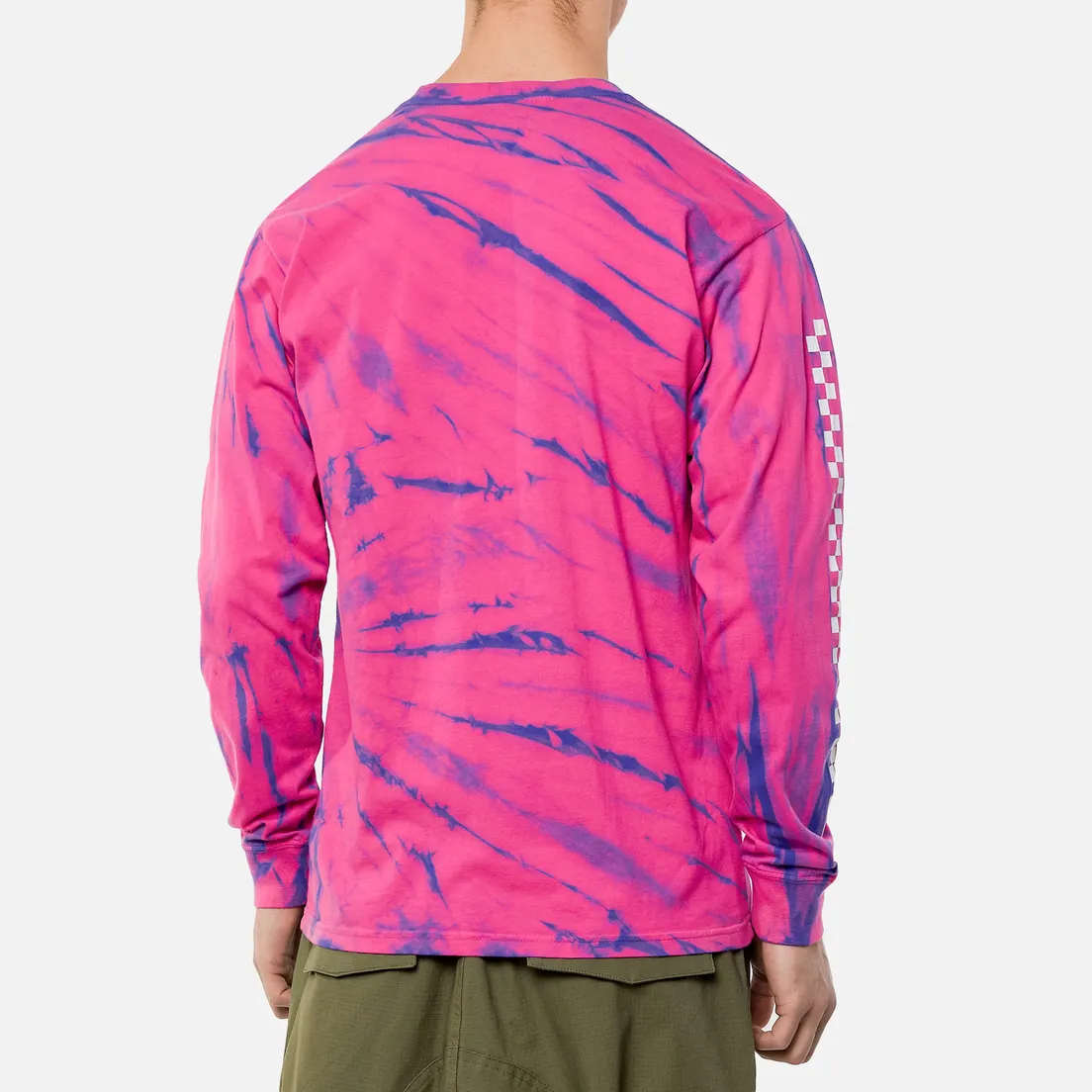 Vans Мужской лонгслив Tie-Dye Checker