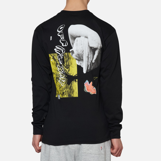 Мужской лонгслив Vans Warped Collage Black