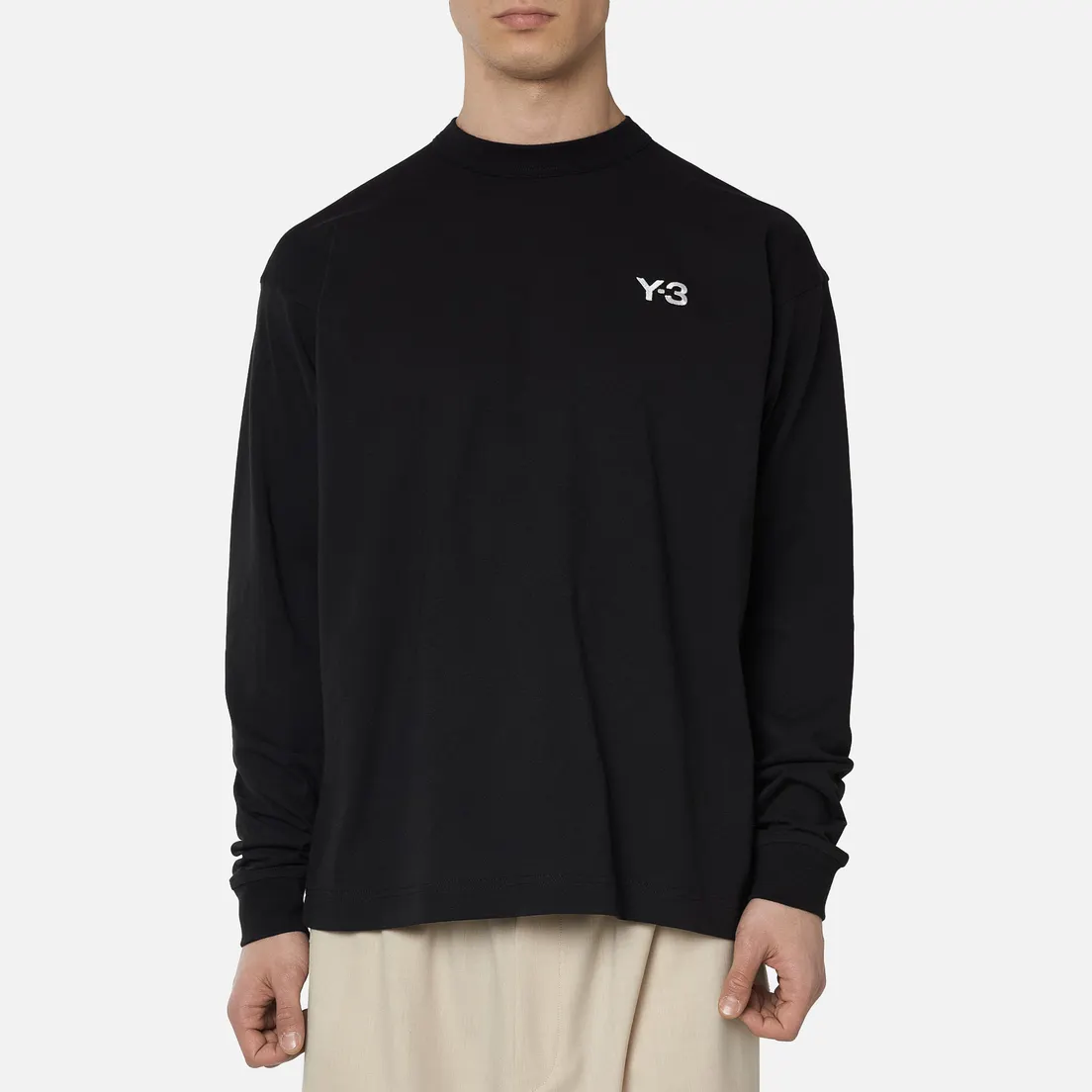 Y-3 Мужской лонгслив Alleway Graphic