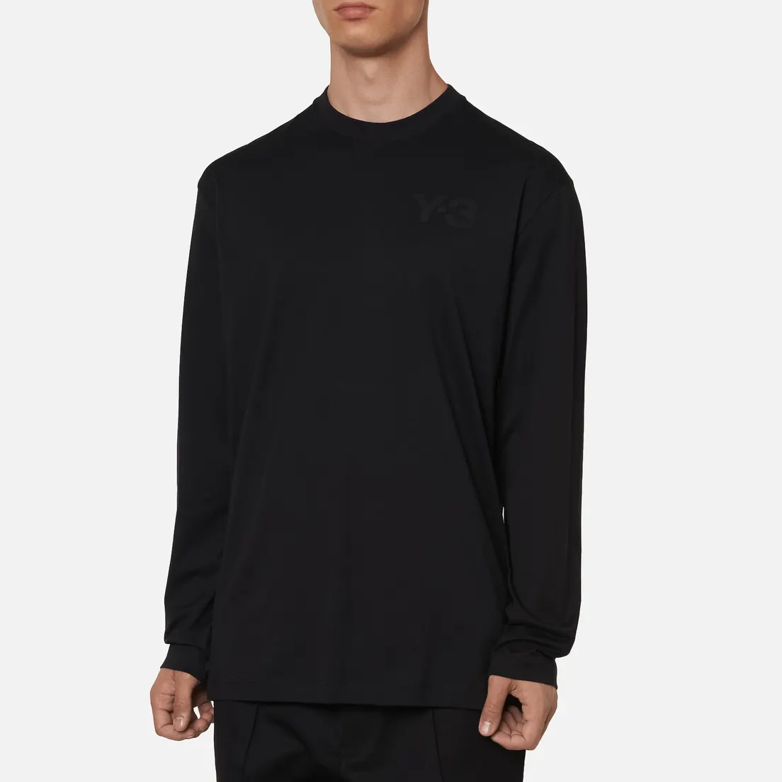 Y-3 Мужской лонгслив Classic Chest Logo Y-3