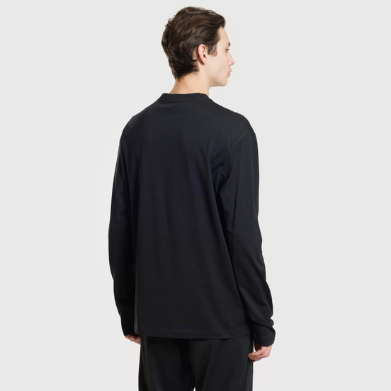 Мужской лонгслив Y-3 Double Logo Black