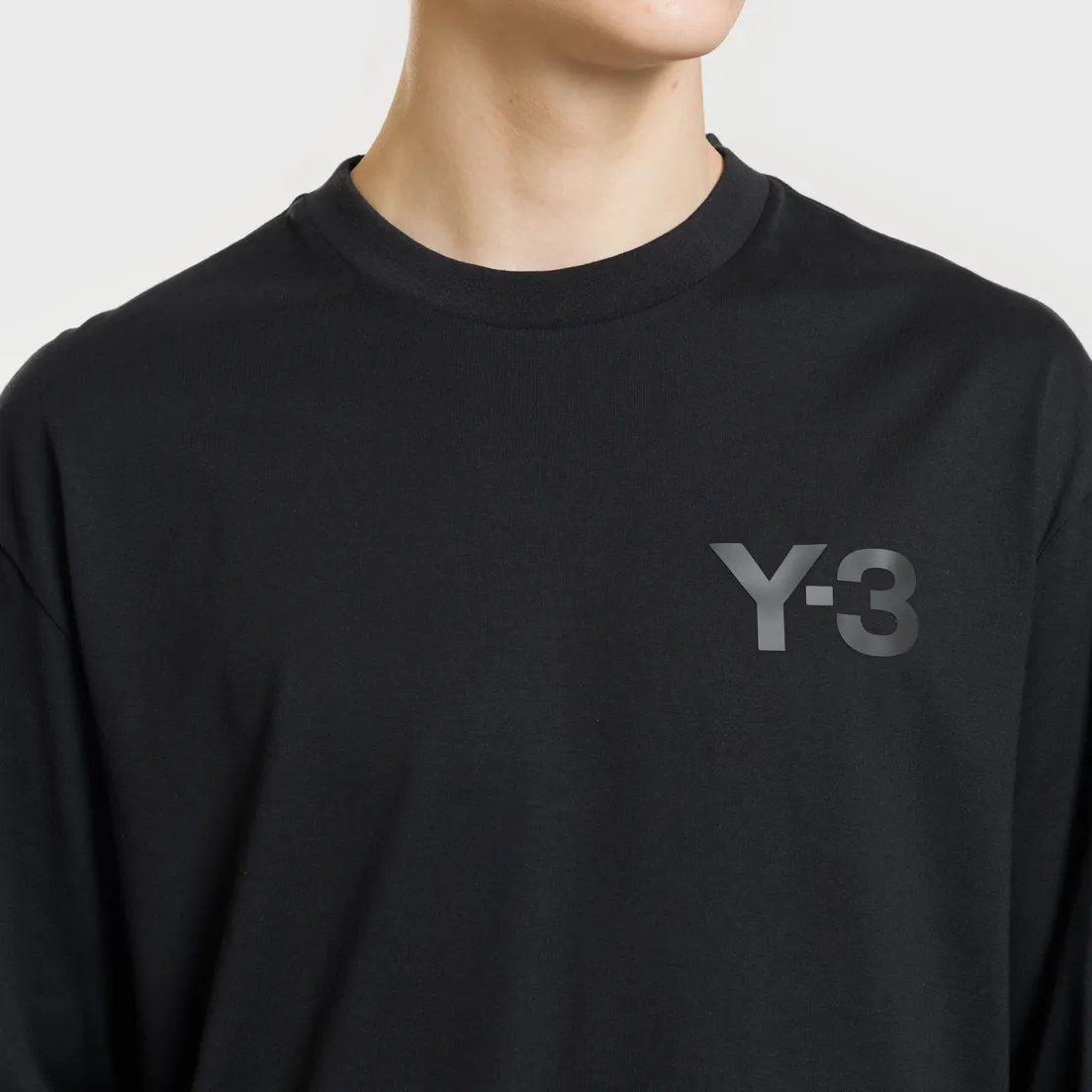 Y-3 Мужской лонгслив Double Logo