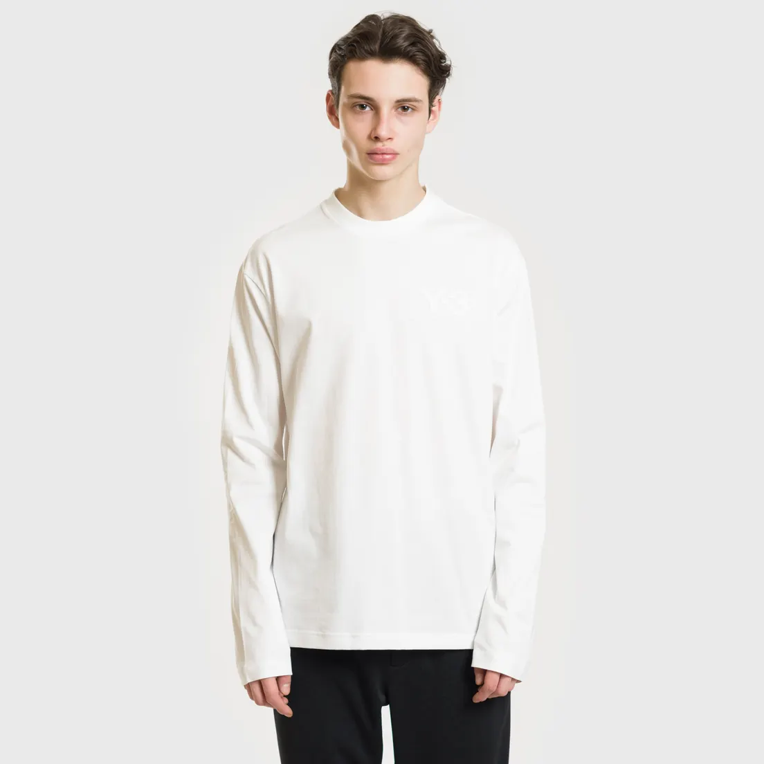 Y-3 Мужской лонгслив Double Logo