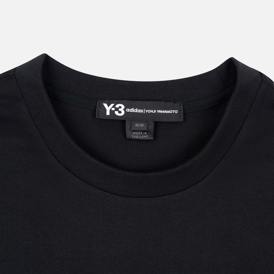 Мужской лонгслив Y-3 Stacked Logo FW19 Black