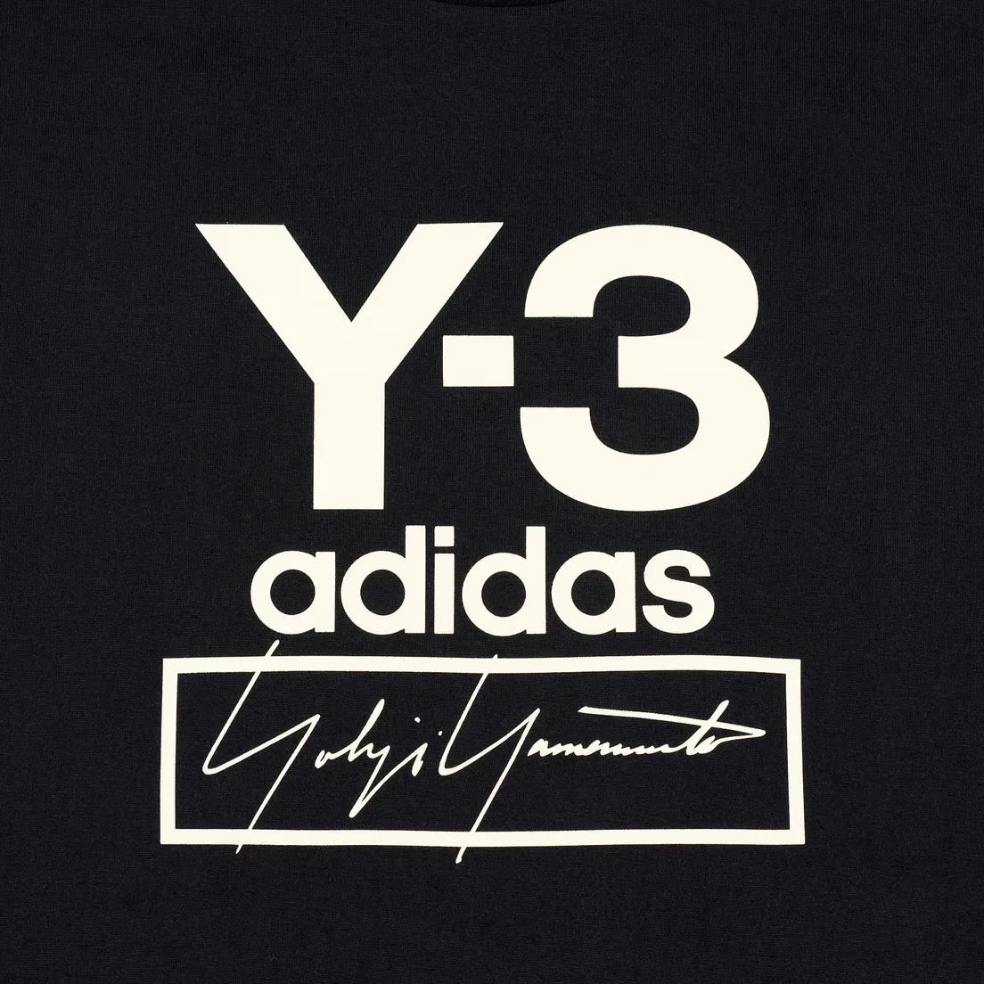 Y-3 Мужской лонгслив Stacked Logo FW19