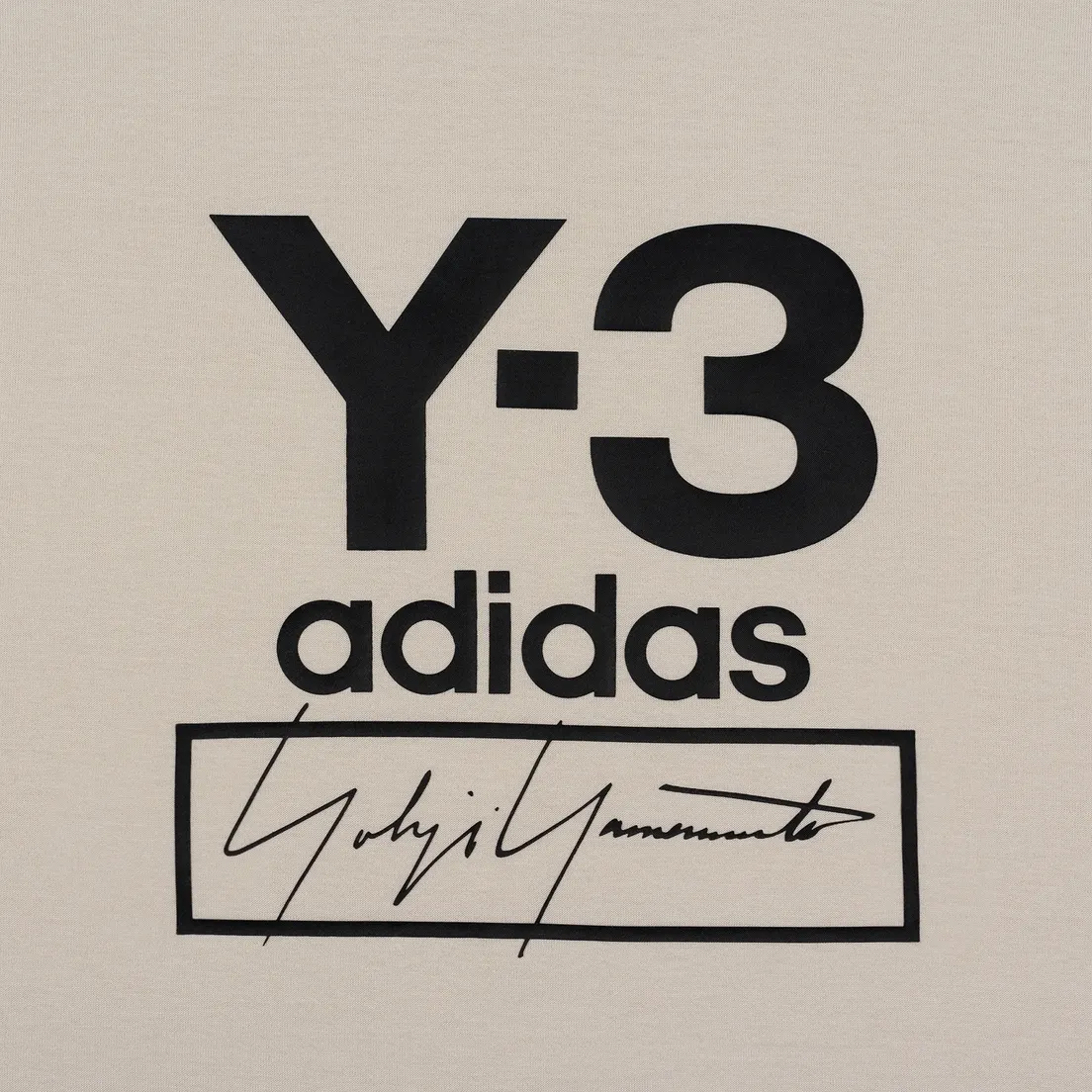 Y-3 Мужской лонгслив Stacked Logo FW19