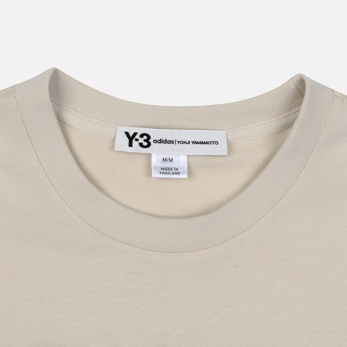 Y-3 Мужской лонгслив Stacked Logo FW19