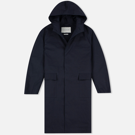 Мужской плащ Mackintosh GR-019 Split Raglan Sleeve Hooded Navy