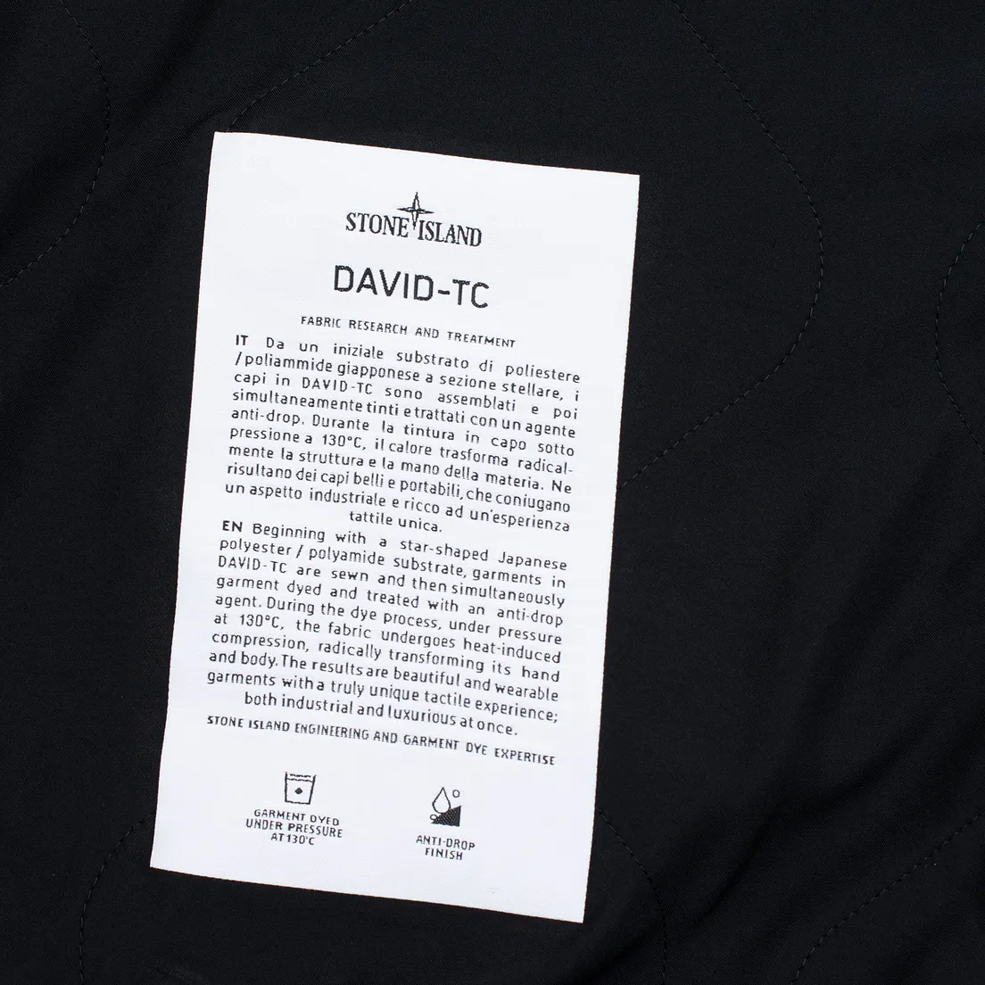 Stone Island Мужской тренчкот David TC Trenchcoat