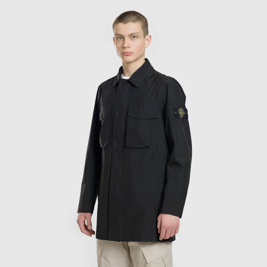 Stone Island Мужской плащ Packable Gore-Tex