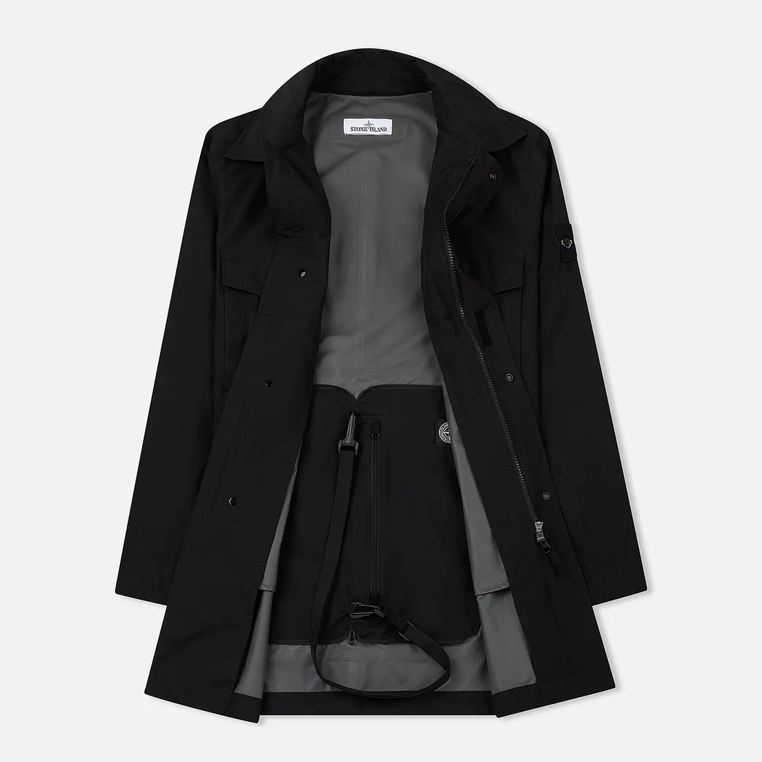 Stone Island Мужской плащ Packable Gore-Tex