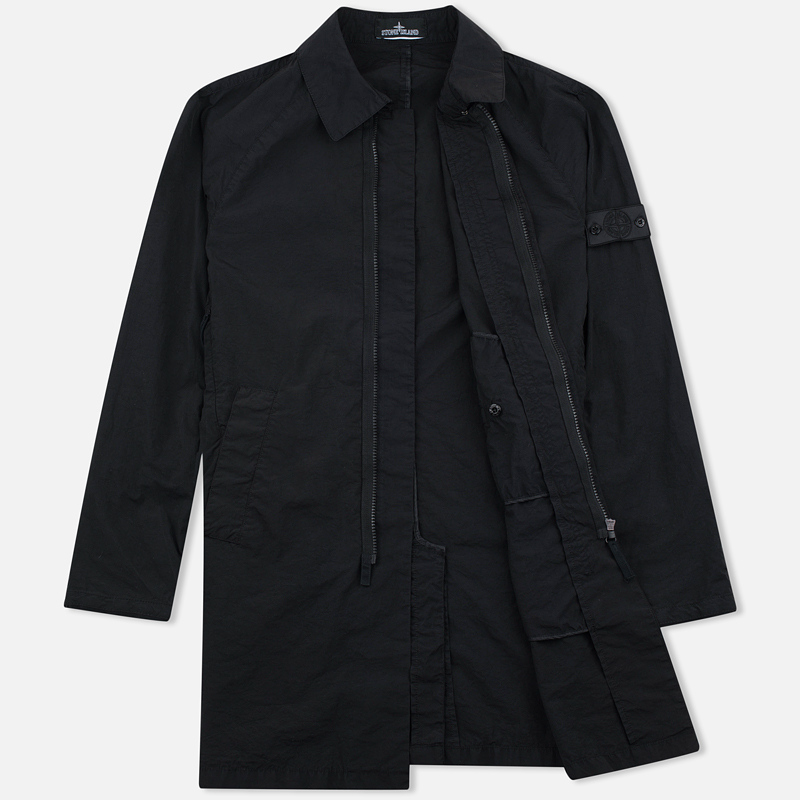 Stone Island Shadow Project Мужской плащ Tela Nylon Mac