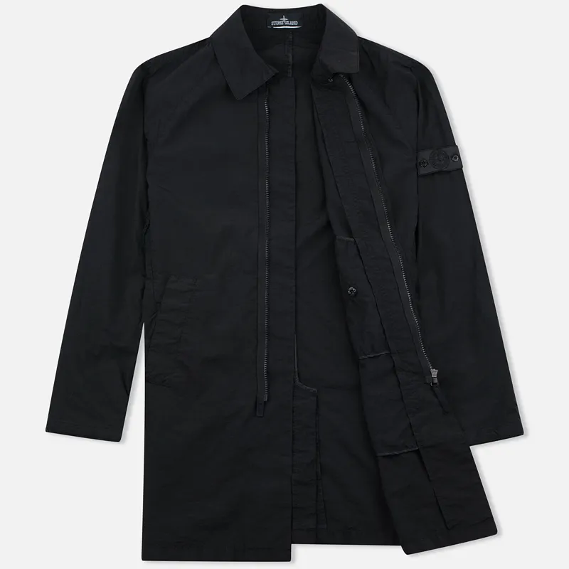 Stone Island Shadow Project Мужской плащ Tela Nylon Mac