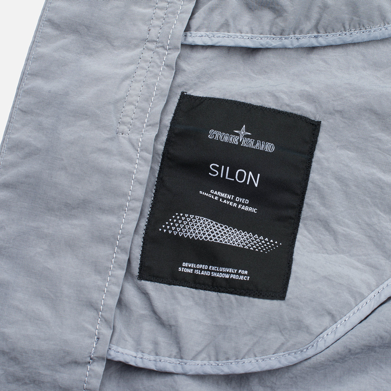 Stone Island Shadow Project Мужской плащ Tela Nylon Mac