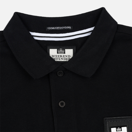 Мужское поло Weekend Offender Colombia Black