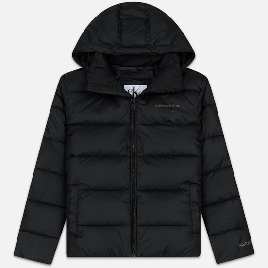 Мужской пуховик Calvin Klein Jeans Monogram Logo Black