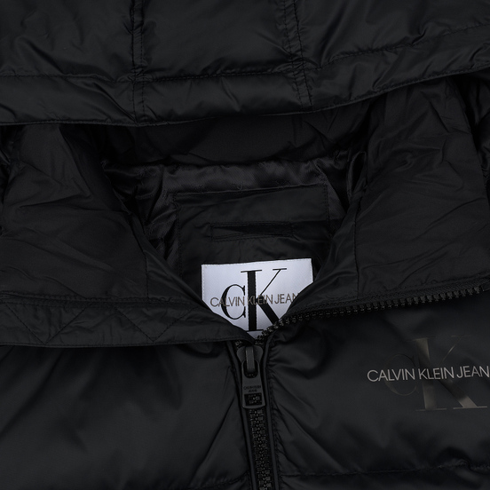 Мужской пуховик Calvin Klein Jeans Monogram Logo Black