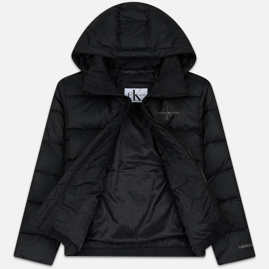 Мужской пуховик Calvin Klein Jeans Monogram Logo Black