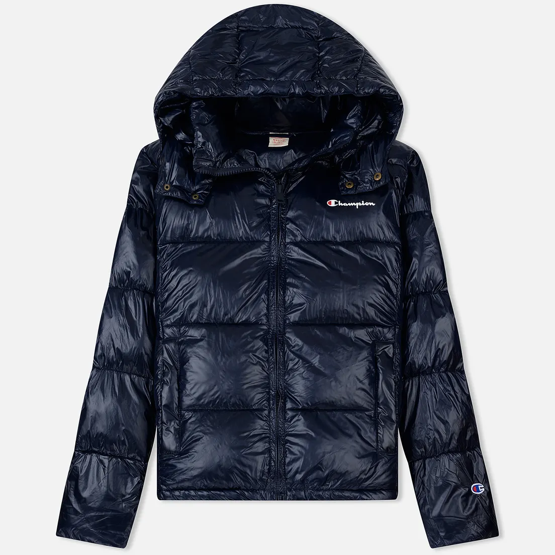 Champion Reverse Weave Мужской пуховик Padded Zip-Up Funnel Neck Hooded