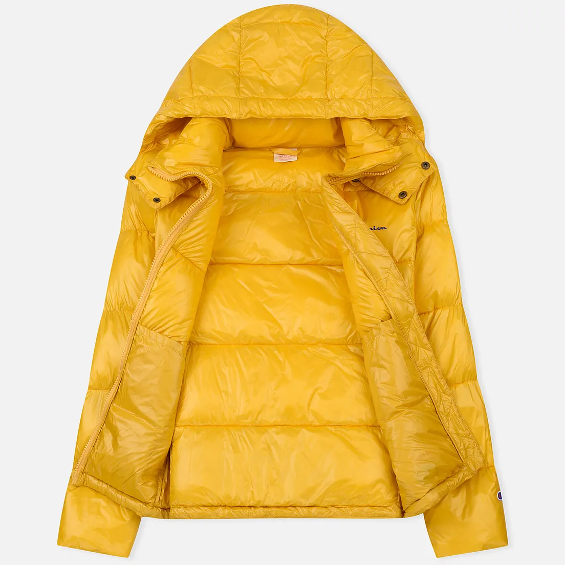 Champion Reverse Weave Мужской пуховик Padded Zip-Up Funnel Neck Hooded