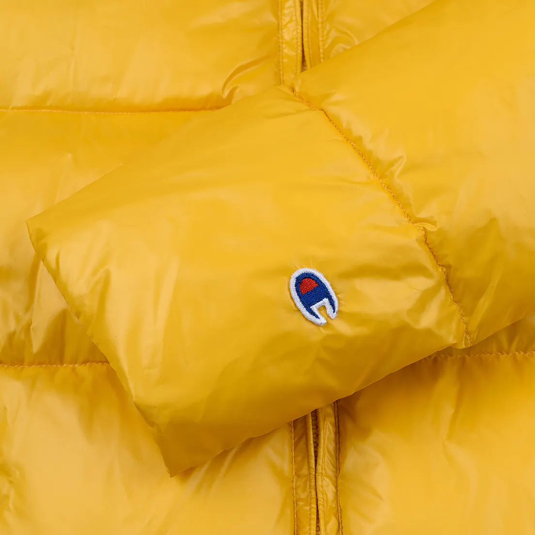 Champion Reverse Weave Мужской пуховик Padded Zip-Up Funnel Neck Hooded