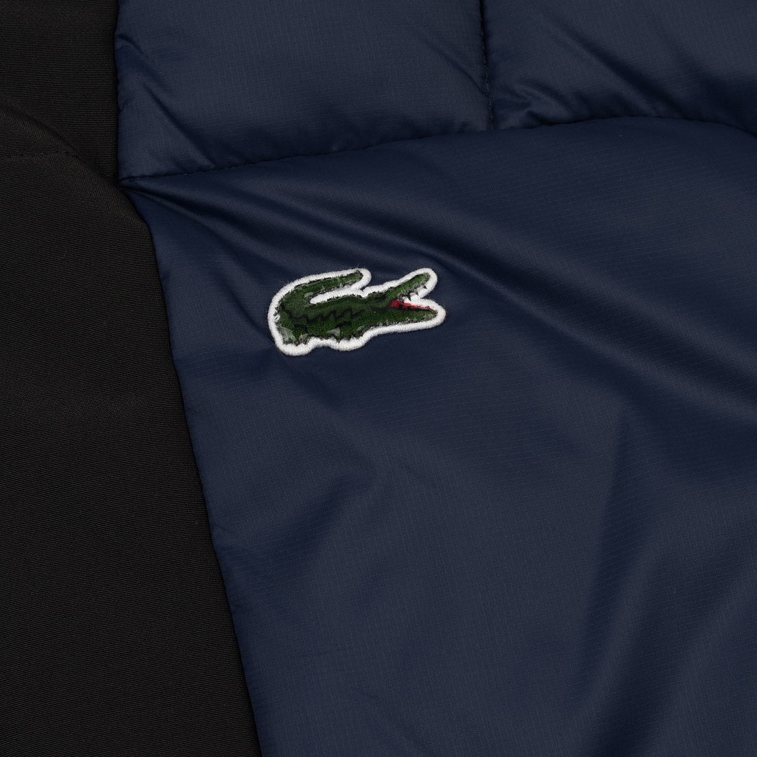 Lacoste Live Мужской пуховик Hooded Colorblock Quilted