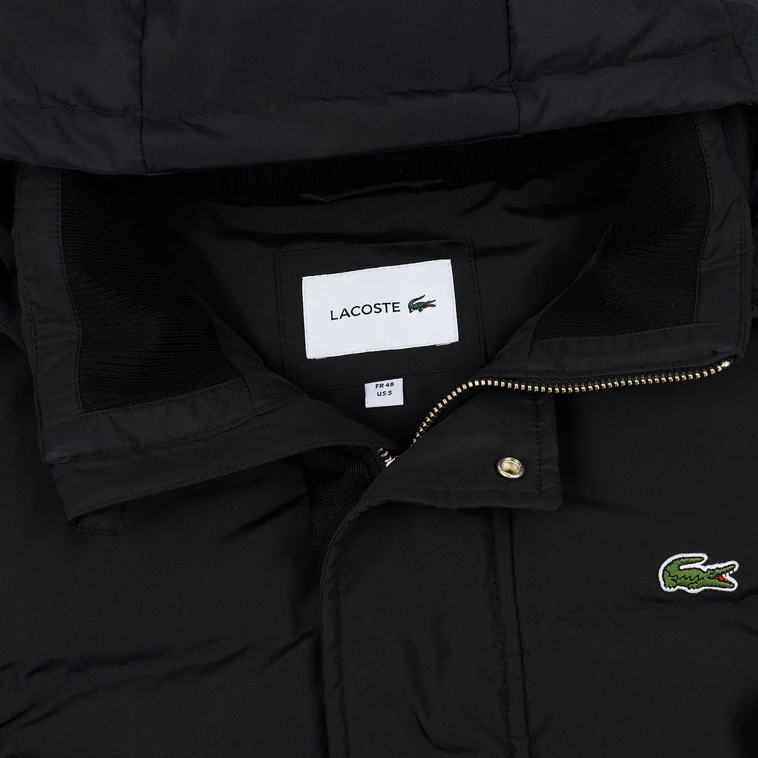 Lacoste Мужской пуховик Multiple Pockets Water-Resistant Hoodie