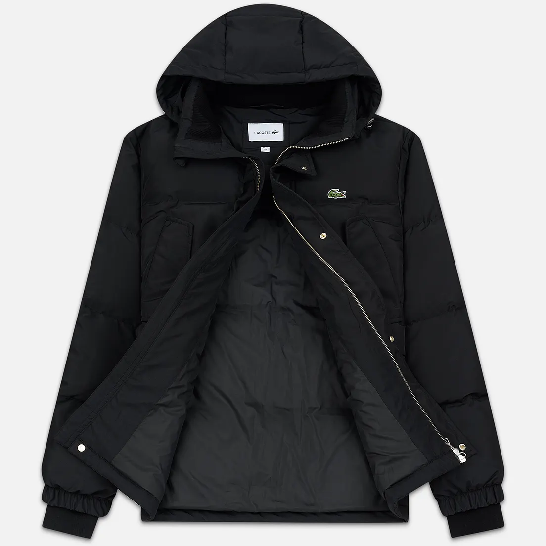 Lacoste Мужской пуховик Multiple Pockets Water-Resistant Hoodie