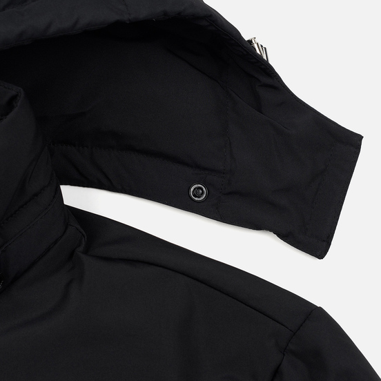 Мужской пуховик Lacoste Multiple Pockets Water-Resistant Hoodie Black