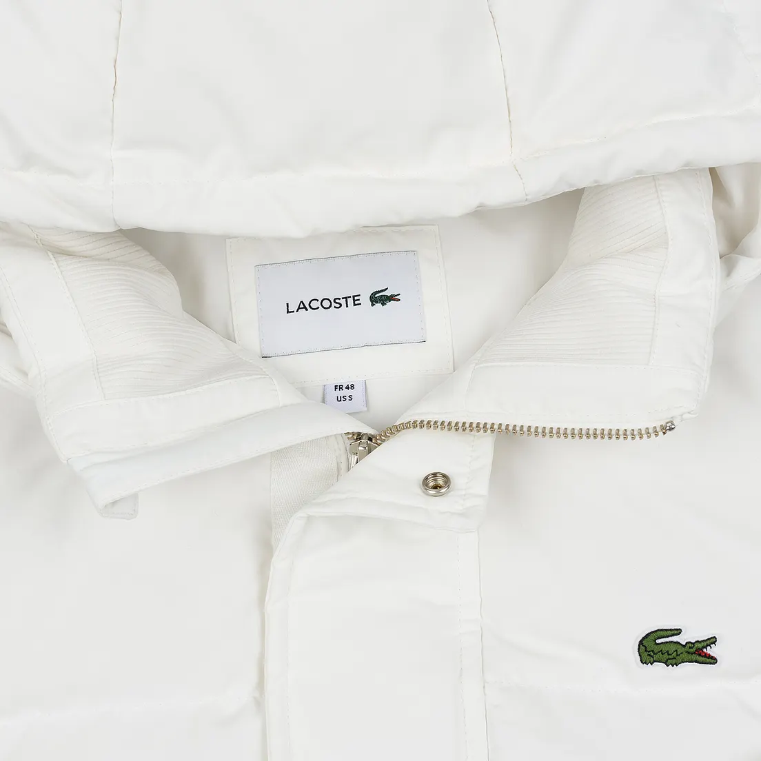 Lacoste Мужской пуховик Multiple Pockets Water-Resistant Hoodie