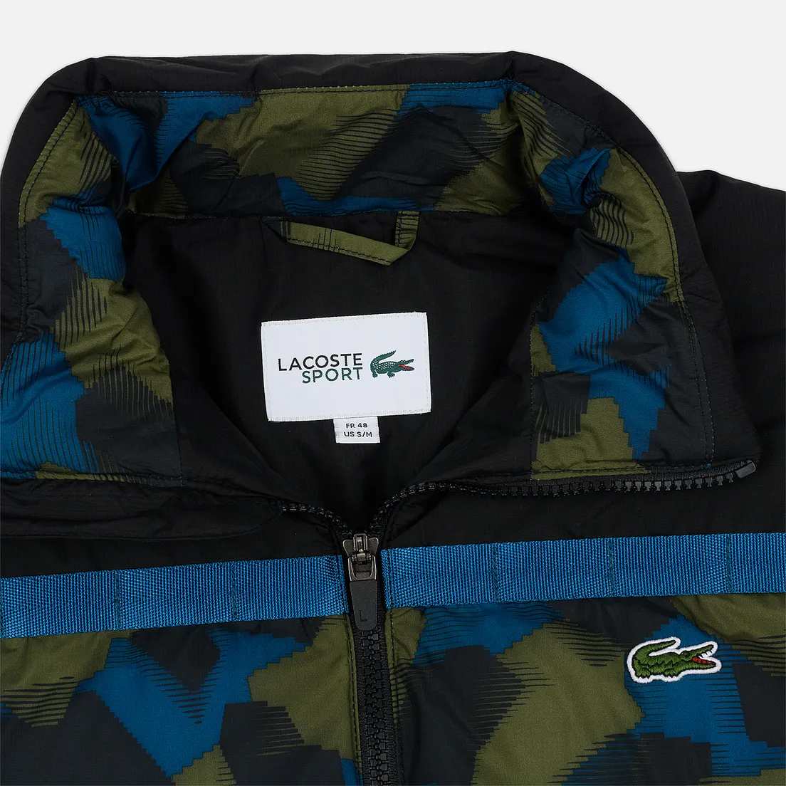 Lacoste Мужской пуховик Sport Colourblock Water-Resistant
