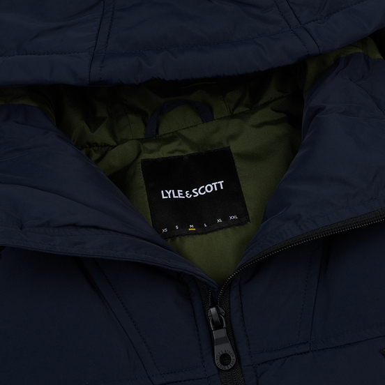 Мужской пуховик Lyle & Scott Wadded Dark Navy
