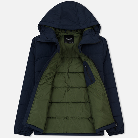 Мужской пуховик Lyle & Scott Wadded Dark Navy