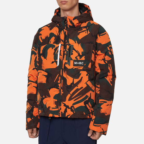 Мужской пуховик M+RC Noir East Puffer Orange Camo