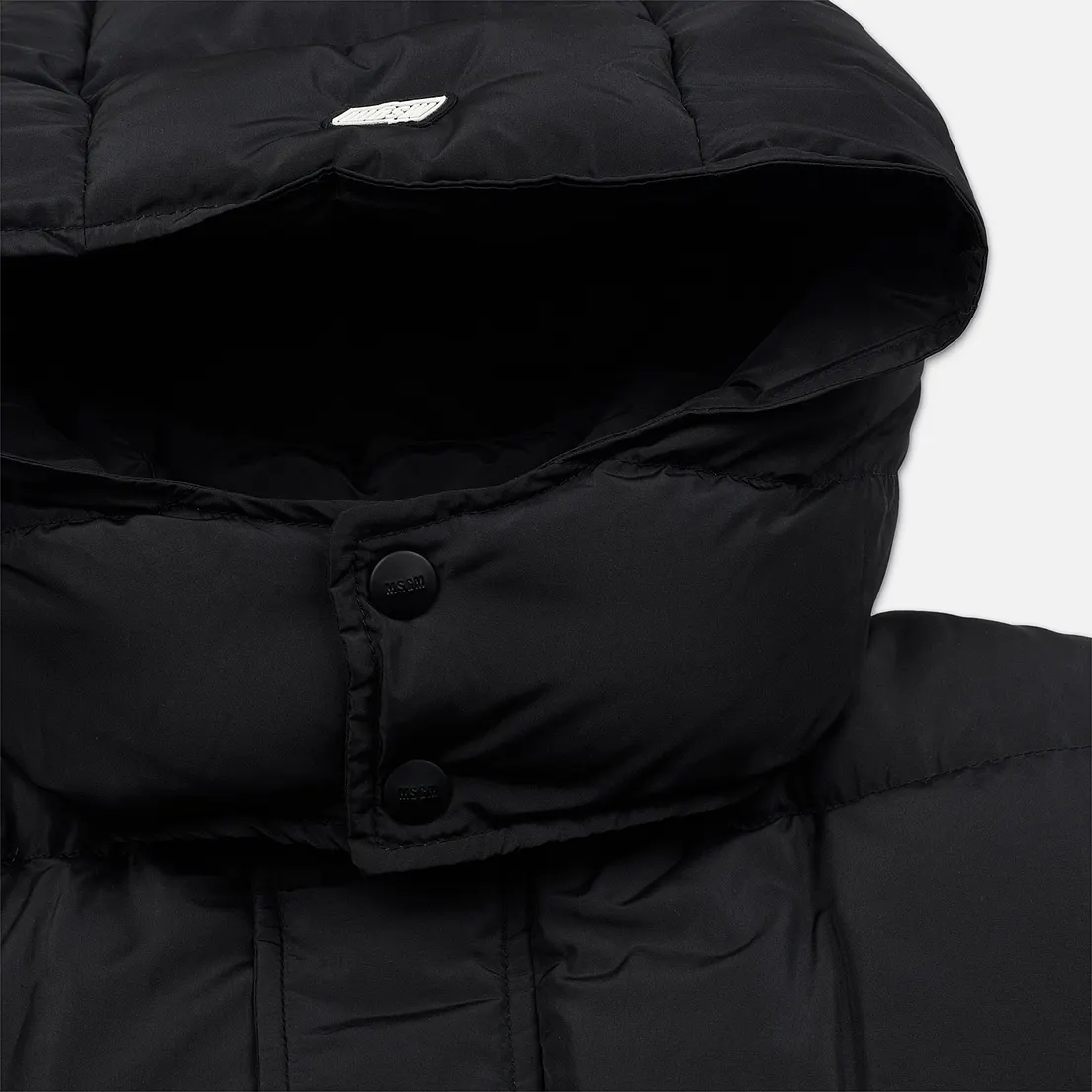 MSGM Мужской пуховик Cropped Down Hood