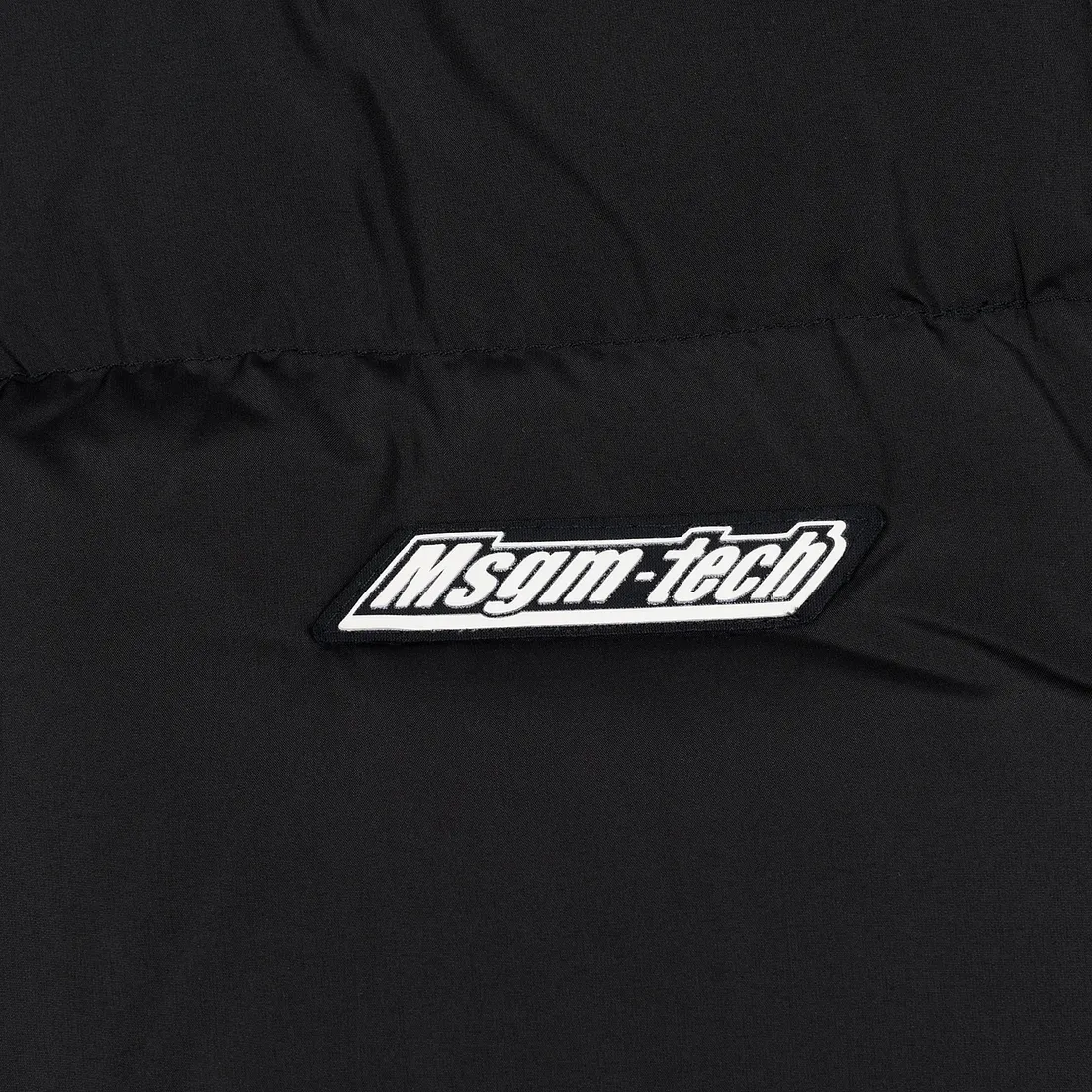 MSGM Мужской пуховик Cropped Down Hood