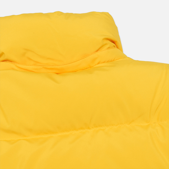 Мужской пуховик MSGM Cropped Down Hood Yellow