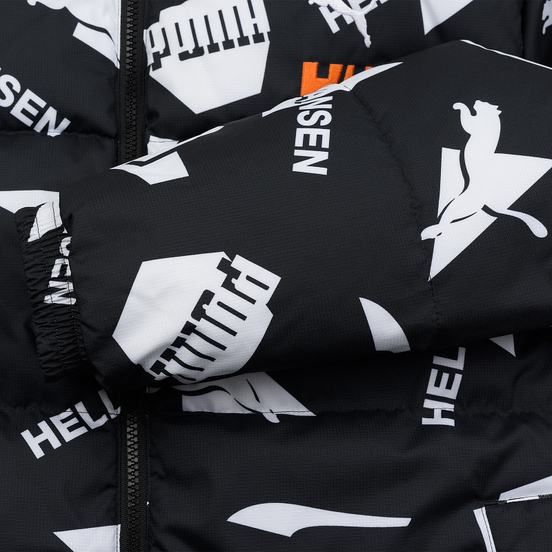 Мужской пуховик Puma x Helly Hansen Reversible Black/All Over Print Front