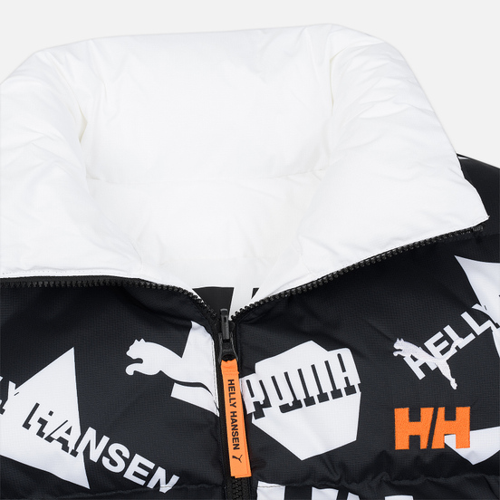 Мужской пуховик Puma x Helly Hansen Reversible Black/All Over Print Front